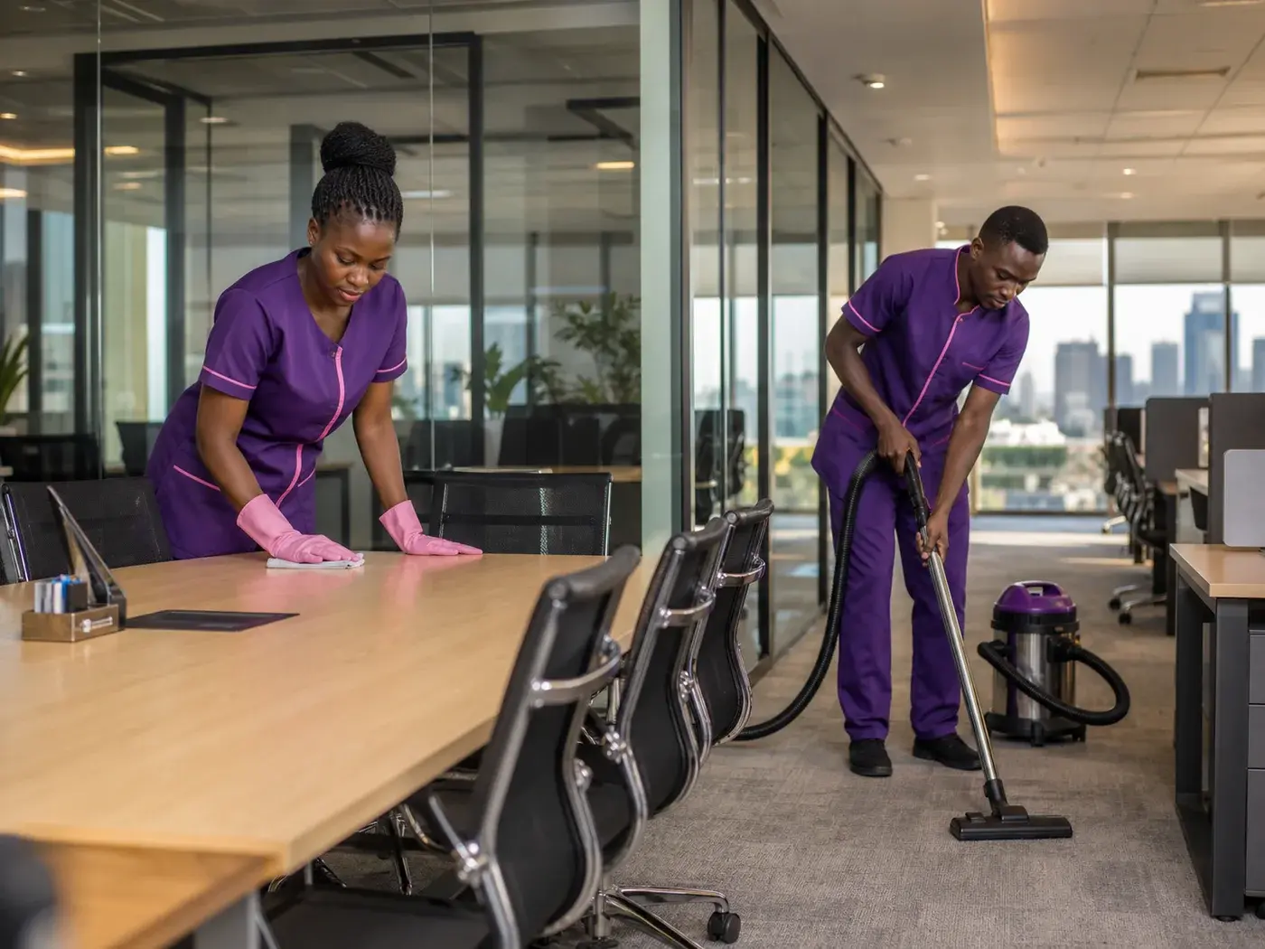Office cleaning service by Jakins
